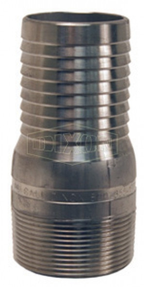 STC40A - King Combination Nipple BSPT Threaded End