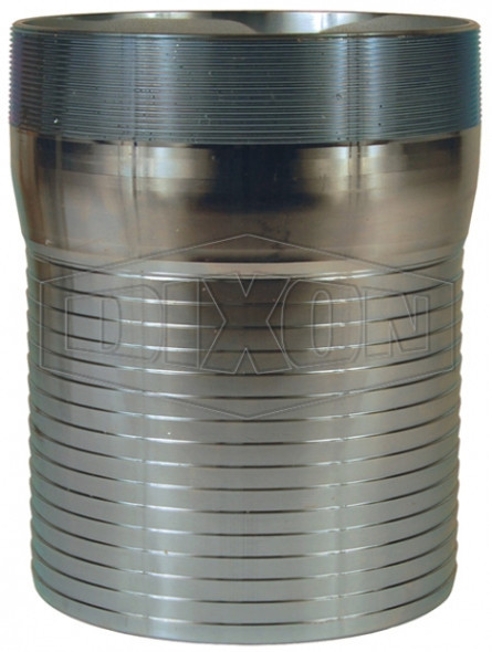 STC100 - King Combination Nipple NPT Threaded End No Knurl