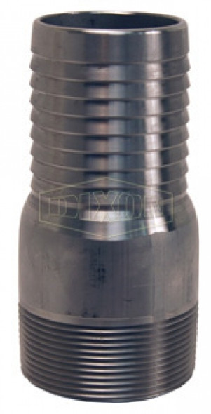 HST25 - King Combination Nipple NPT Threaded End No Knurl