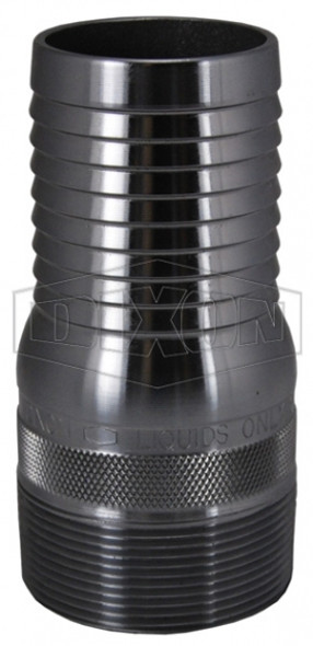 STC35 - King Combination Nipple NPT Threaded End No Knurl