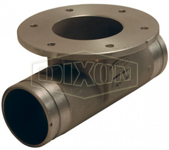 6X4-S-TEE-E - Straight Hopper Tee