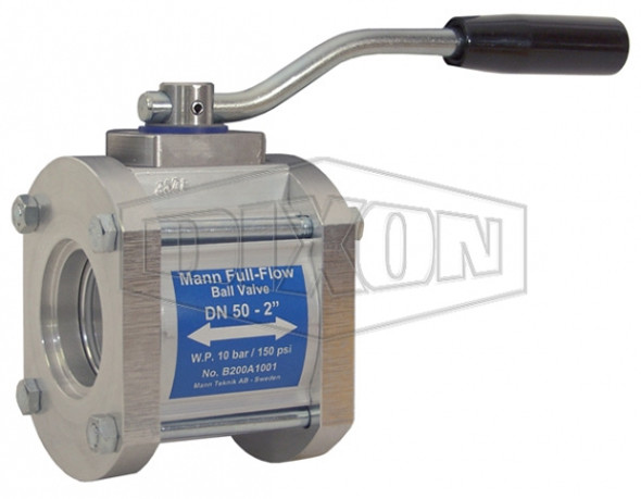 1WAYBV300SW - Dixon MannTek One-Way Full Flow Socket Weld Ball Valve