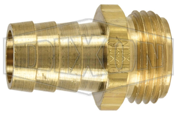 5851212C - Short Shank GHT Male Coupling with Hex Nut