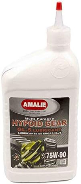 Amalie Hypoid Gear Multi-Purpose GL-5 75W-90 (160-73116-56) 1 Quart, Pack of 12