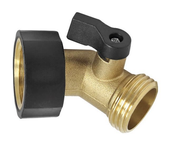 1/4 Turn Garden Hose Shut-off Valve Angle