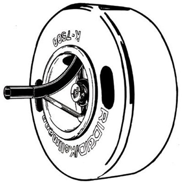 RIDGID 60042 A-7534D Drum Assembly for K-7500 with 3/4" Pigtail