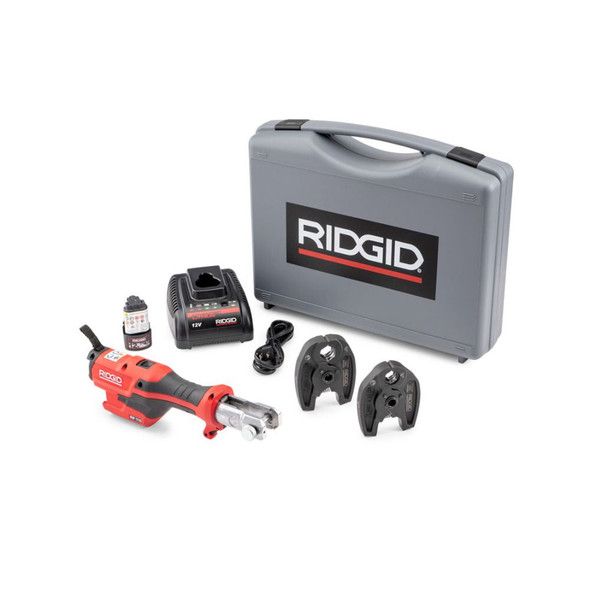 Ridgid 72553 RP 115 Battery Kit with ProPress Jaws (1/2" - 3/4")
