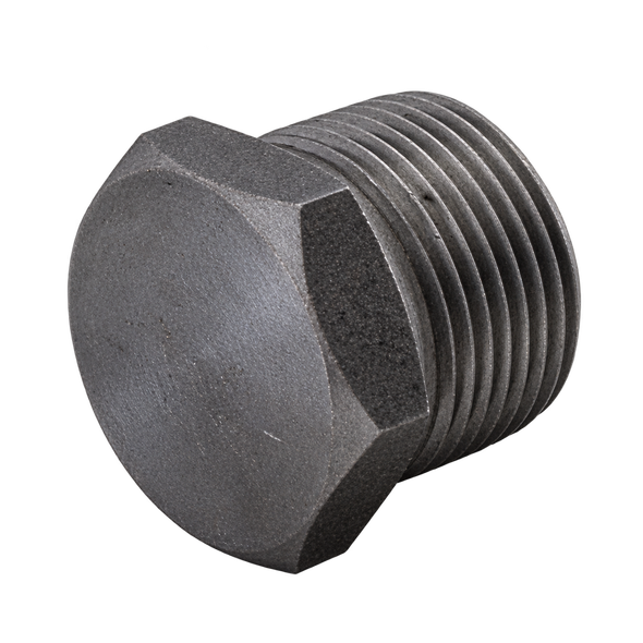 Billco Black Hex Head Plug (Solid)