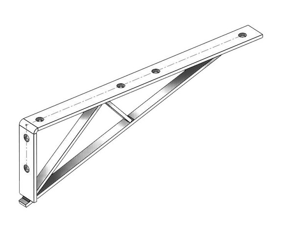 Fig. 9109BB Heavy Duty Shelf Bracket, 20-1/2″