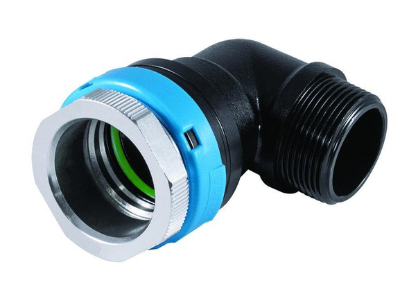 1" (25mm) x 90° Elbow with 1/2" MNPT