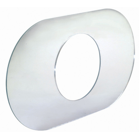 Mirror Finish 1-Hole Cover Plate for Tub/ Shower Valve