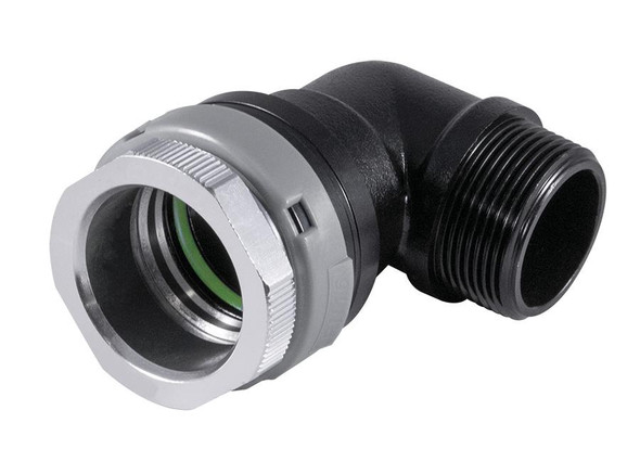 2" (50mm) x 90° Elbow with 1-1/2" MNPT