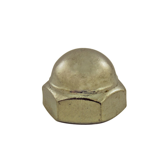 5/16" Closed Hex Nickel Plated Acorn Cap Nut