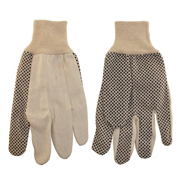 Dotted Cotton Canvas Gloves