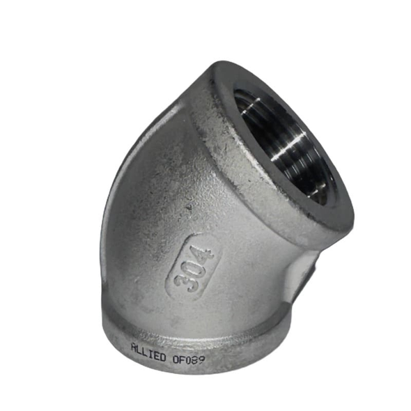 150# Threaded Cast 45 Elbow MSS SP114