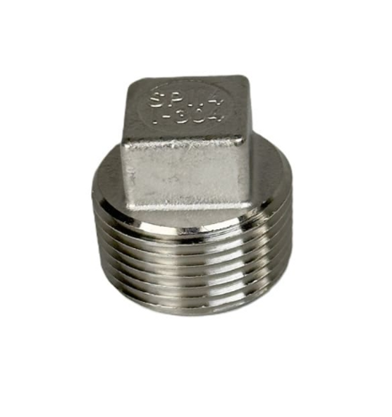 150# Threaded Cast Square Head Plug MSS SP114 150# Threaded Cast Square Head Plug MSS SP114