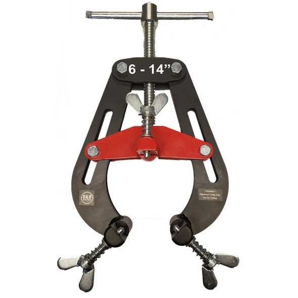 B&B Pipe Tools 1222A 6" - 14"  PDQ Pipe Clamp B&B Pipe Tools 1222A 6" - 14"  PDQ Pipe Clamp