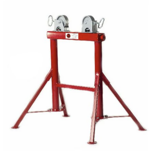 B&B Pipe Tools 4300 Adjustable Four Leg Pipe Roller w/ Steel Wheels B&B Pipe Tools 4300 Adjustable Four Leg Pipe Roller w/ Steel Wheels