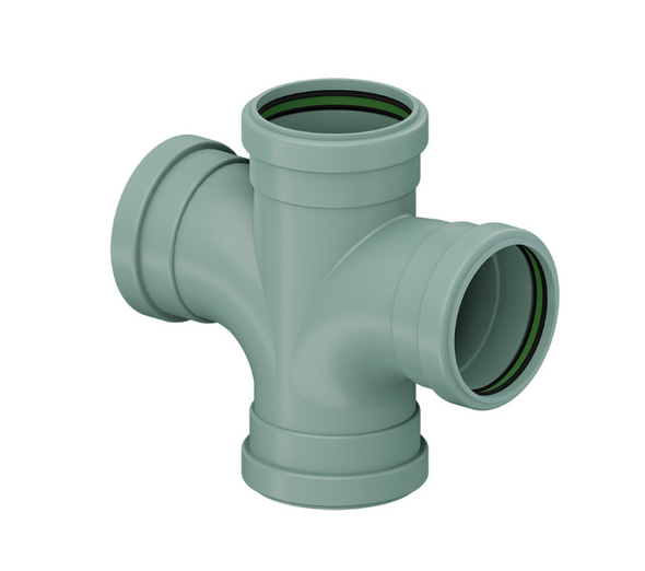 SDR 26 Gasketed Double Wye GxGxGxG