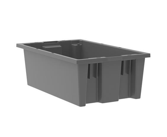 NEST AND STACK TOTES - H35180-GRY