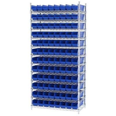 SHELF BIN WIRE SYSTEMS - HAWS183630128-B