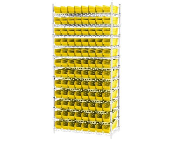 SHELF BIN WIRE SYSTEMS - HAWS183630128-Y