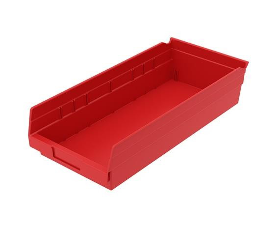 POLYPROPYLENE SHELF BINS - H30088-RD
