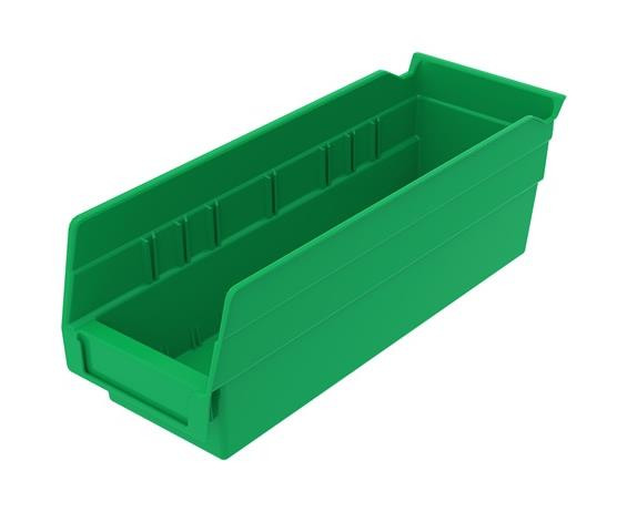 POLYPROPYLENE SHELF BINS - H30040-GN