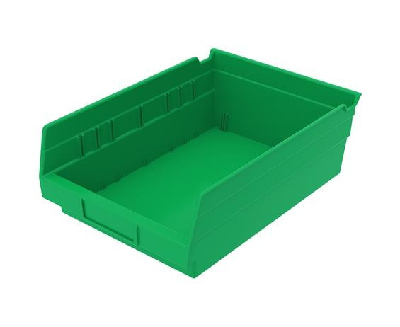 POLYPROPYLENE SHELF BINS - H30150-GN