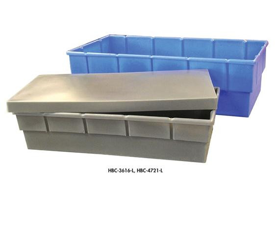 HEAVY-DUTY MOLDED PLASTIC CONTAINERS - HBC-3616-L