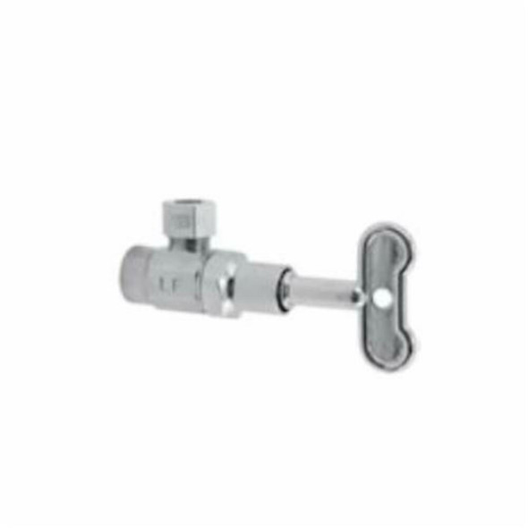 0121013 - Ang Stop 1/2" Swt X 3/8"od Comp Loose Key Multi-turn W/5 Ext 1