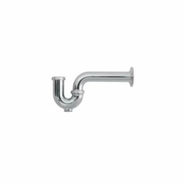 P-trap 1 1/4" W/ Cleanout Chrome 20ga