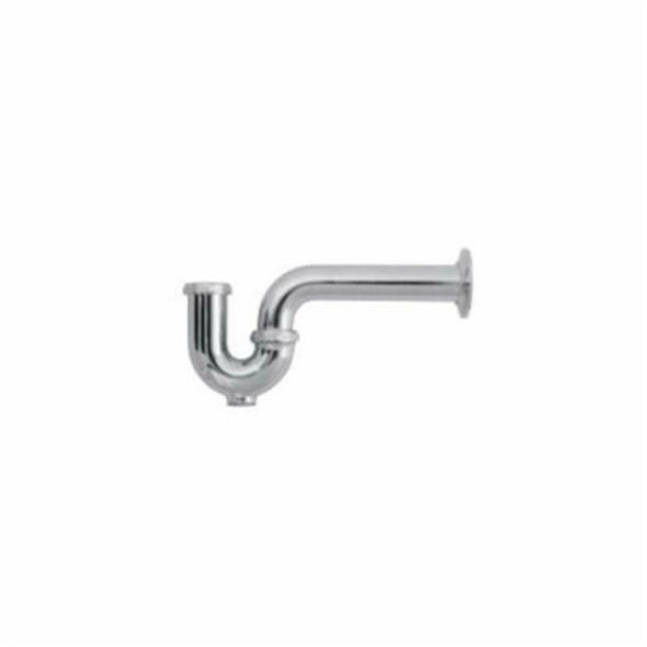 P-trap 1-1/2" W/ Cleanout Chrome 17ga