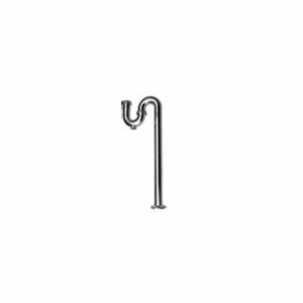 S-trap 1-1/4" W/ Brass Nuts & Bell Escut Chrome 17ga
