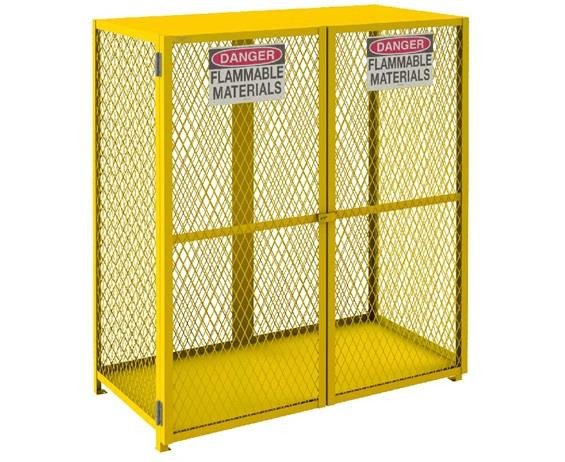 GAS CYLINDER STORAGE CABINETS - HEGCVC18-SC-50