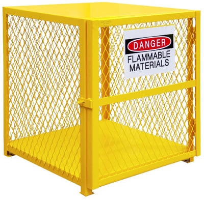GAS CYLINDER STORAGE CABINETS - HEGCVC4-50