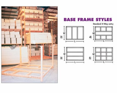 PORTABLE STACKING RACKS - HS4248C2