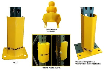 WAREHOUSE RACK UPRIGHT GUARDS - HP24-6