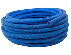 1/2" X 100-ft Corrugated Sleeving Blue