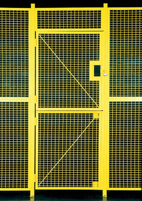 HIGH SECURITY WIRE PARTITION SYSTEM: DUTCH DOORS - H391711