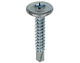 Screw #8x1 Zinc Pltd Sdr