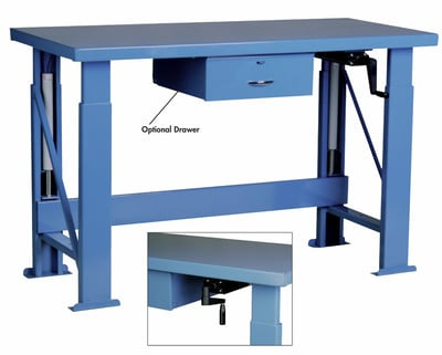 ERGONOMIC HYDRAULIC WORK BENCHES - HHBW-3060-E16