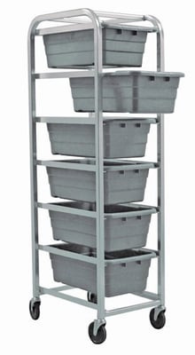 MOBILE TUB RACKS - HTR6-2516-8-GY