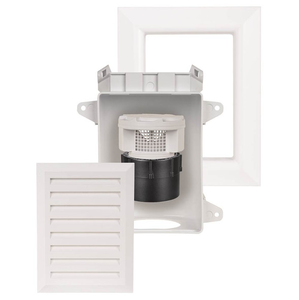 Oxbox W/ Turbovent Aav 1-1/2" Pvc Adapter