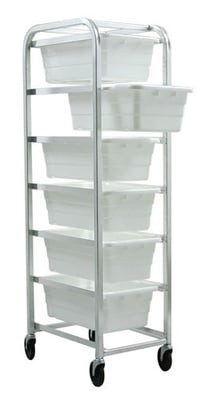 MOBILE TUB RACKS - HTR6-2516-8-W