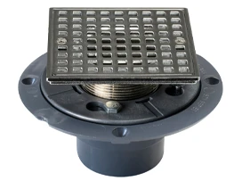 Drain Shwr Pan Pvc Orb Head Sq