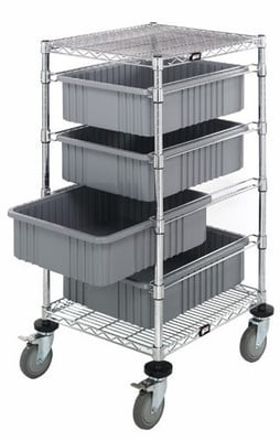 BIN CARTS - HBC212434M1-GY