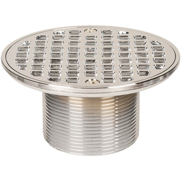 Drain Head Shwr Pan Chrome Sq