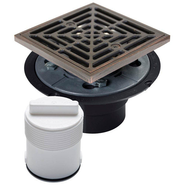 Drain & Plug Shwr Pan Abs Ob R&s Rd