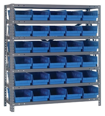 SHELF BIN UNITS -- COMPLETE PACKAGES - H1239-102-B